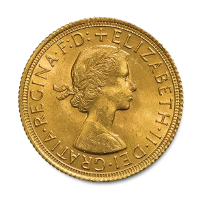 Souverain Elizabeth — revers