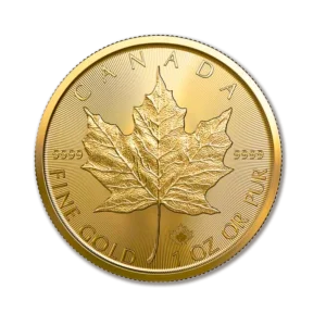 Maple Leaf (Canada) 1oz — revers