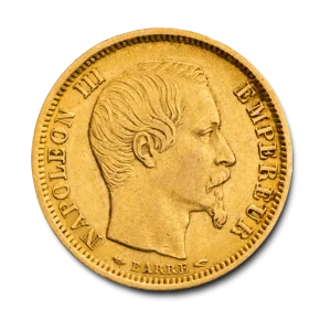 10 Francs Napoleon — revers