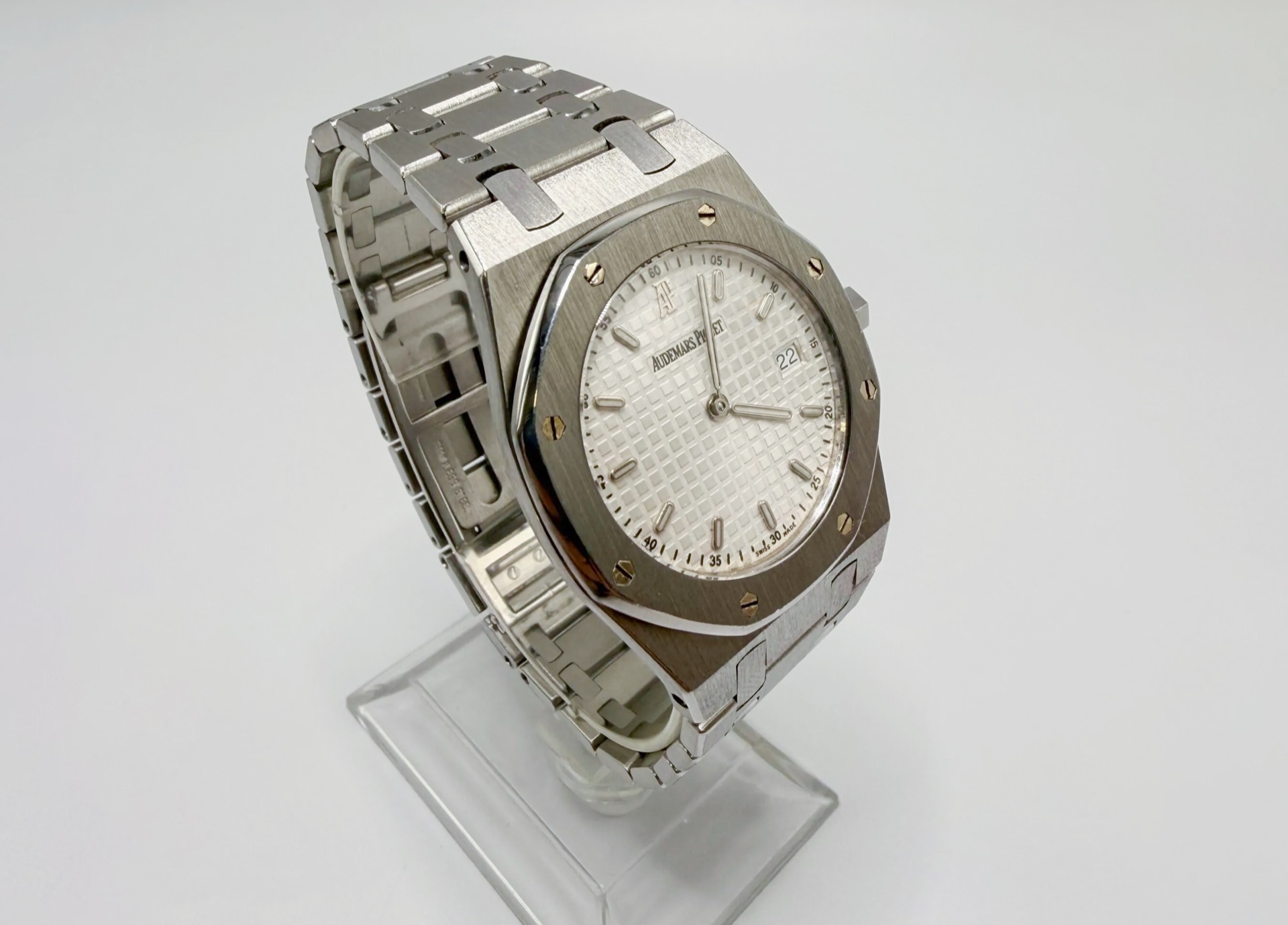 Audemars Piguet Royal Oak acier cadran Tapisserie — rachat AP Paris