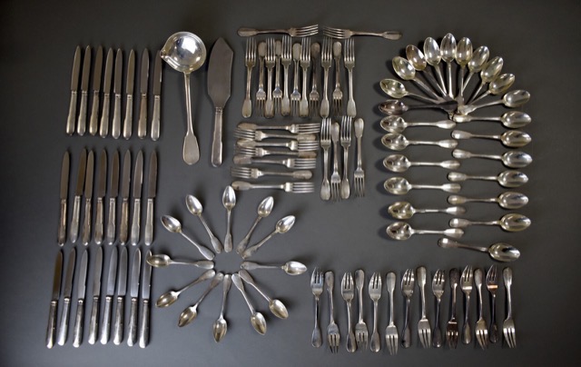 Service en argent massif — estimation argenterie gratuite EPO Gold Paris 16e