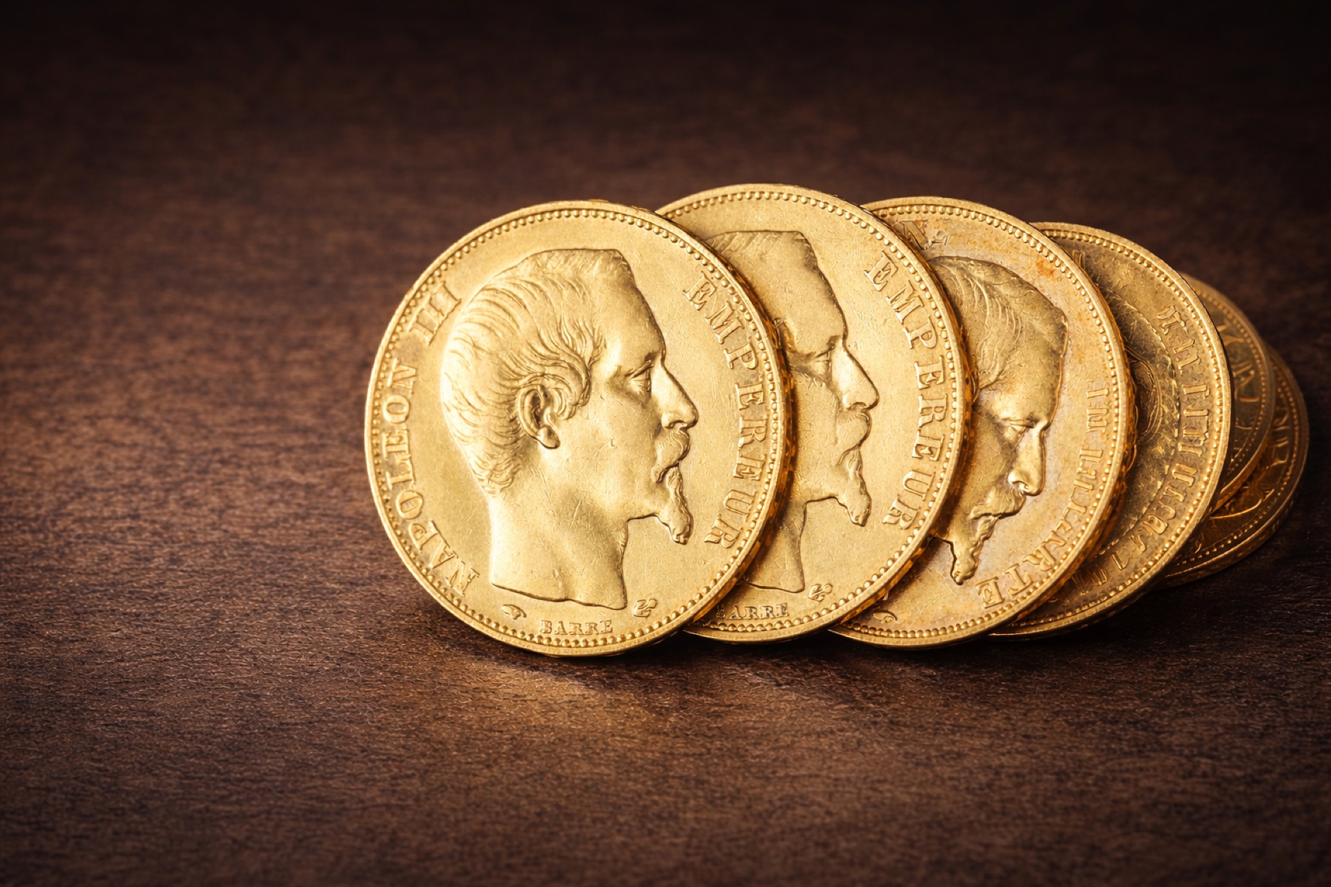 Napoléons III pièces d'or