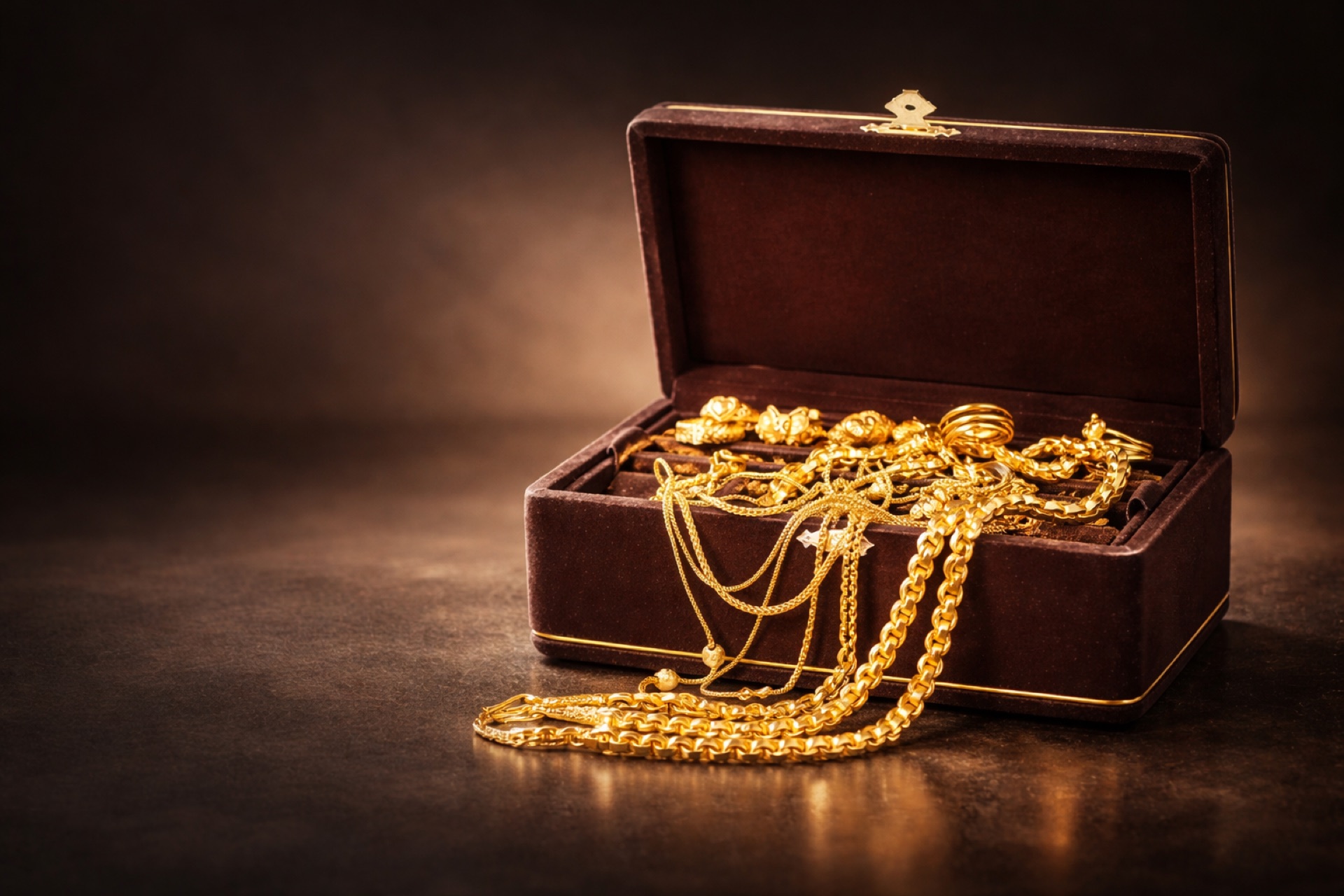 Coffret de bijoux en or - EPO GOLD rachat d'or Paris 16e