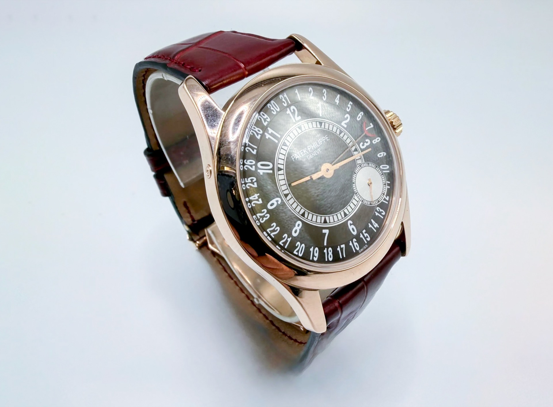 Patek Philippe complication or rose — rachat haute horlogerie Paris