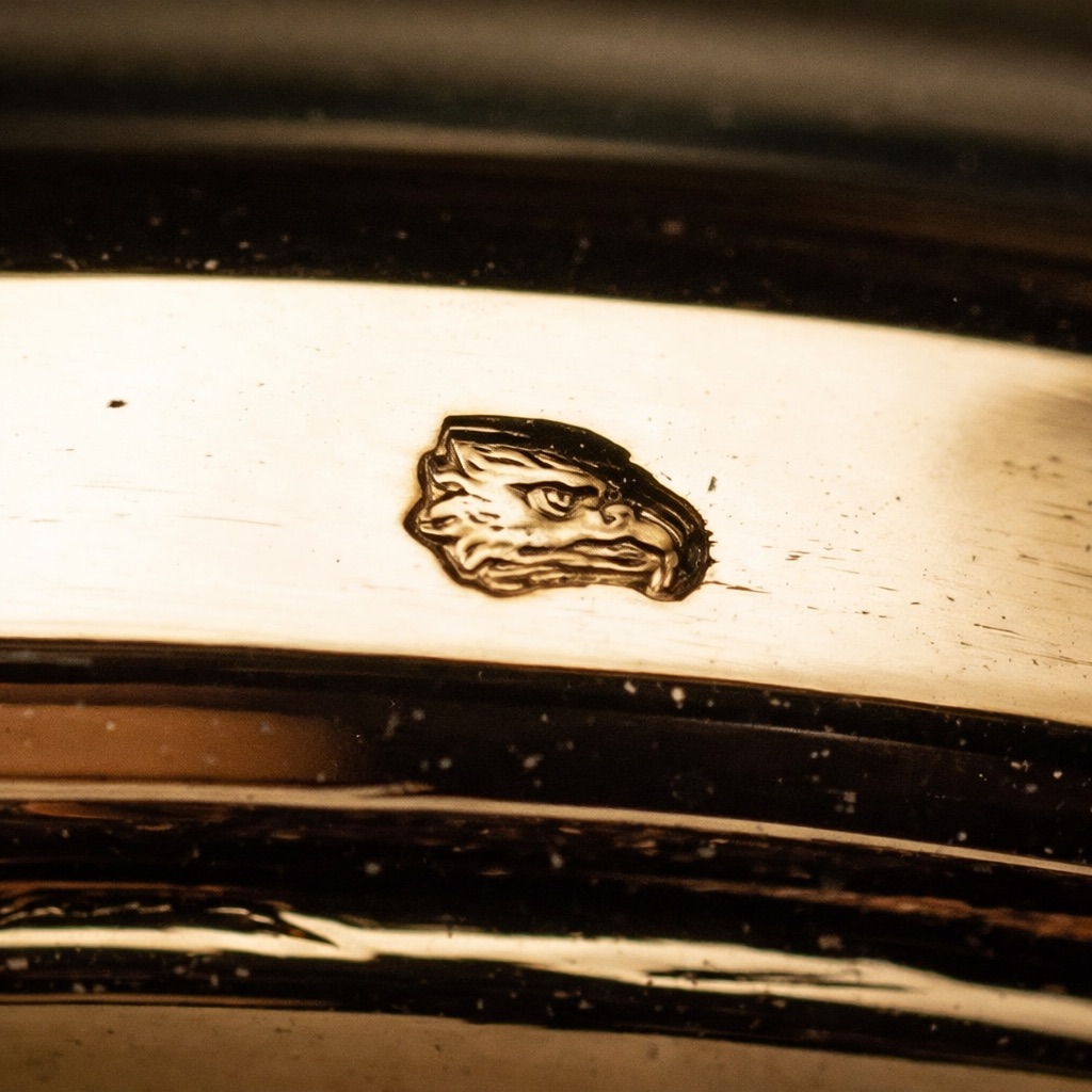 Poinçon tête d'aigle 750 — or 18 carats certification française